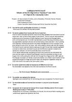 Minutes 4th June 2026, Issued: 29/06/26