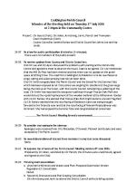 Minutes 2nd July 2026, Issued: 27/08/26
